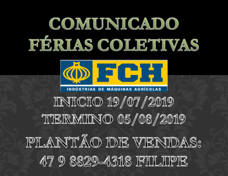 Ferias coletivas
